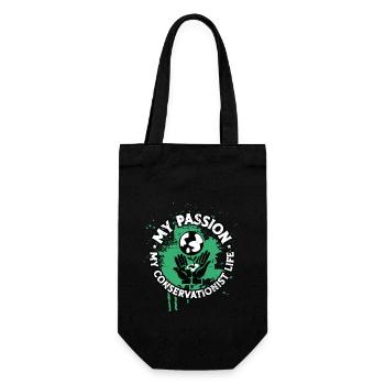 Écologiste Ma passion Mon environnementaliste - Sac à bouteille - noir - Devant