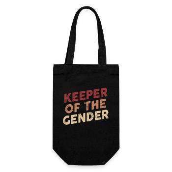 Gardien du genre - Sac à bouteille - noir - Devant