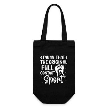 Muay Thai : le sport de contact original - Sac à bouteille - noir - Devant