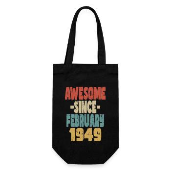 Génial Février 1949 - Sac à bouteille - noir - Devant