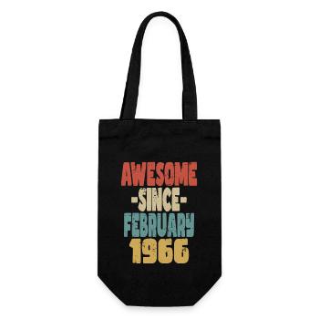 Génial Février 1966 - Sac à bouteille - noir - Devant