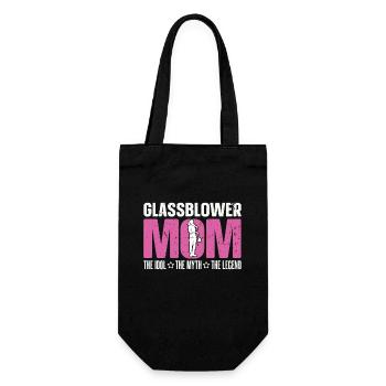 Souffleur de verre Maman L’idole Le mythe Le soufflage de verre - Sac à bouteille - noir - Devant