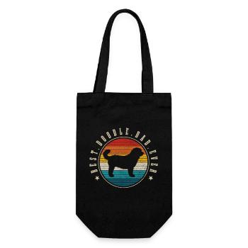 Goldendoodle Dog The Dood Gift - Gift Bag for Bottles - black - Front