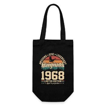 Légendaire 56e anniversaire Style rétro 1968 - Sac à bouteille - noir - Devant