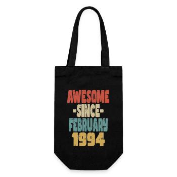 Génial Février 1994 - Sac à bouteille - noir - Devant