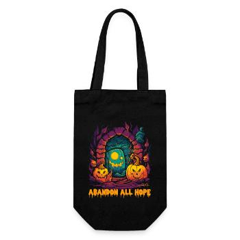 Pumpkin Dungeon of Horror : Abandonnez tout espoir - Sac à bouteille - noir - Devant