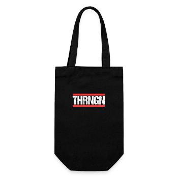 Thüringer Thüringerin Thüringen - Geschenkbeutel für Flaschen - Schwarz - Vorne