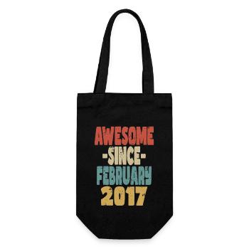 Génial Février 2017 - Sac à bouteille - noir - Devant