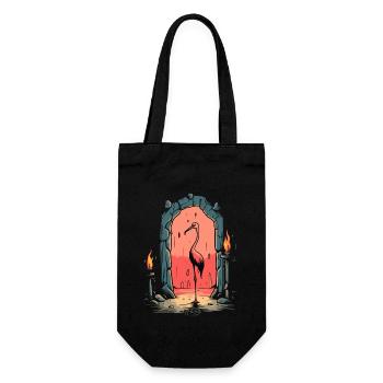 A Bird in the Dungeon - Gift Bag for Bottles - black - Front