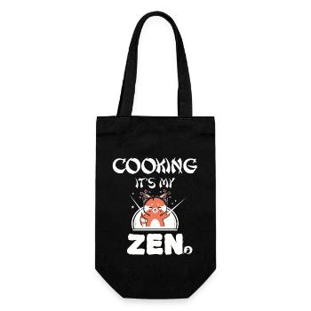 Cuisiner - Sac à bouteille - noir - Devant