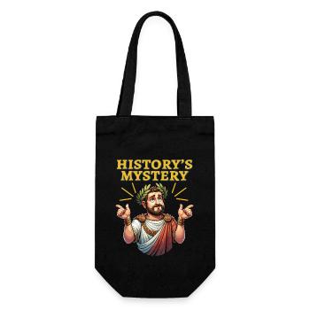 Julius Caesar Roman History Roman Empire - Gift Bag for Bottles - black - Front