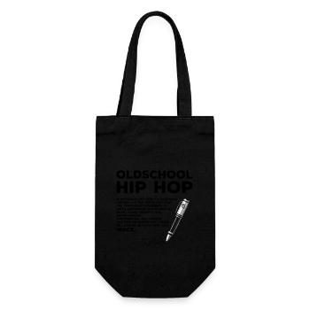Old-school hip-hop takes back control - Gift Bag for Bottles - black - Front