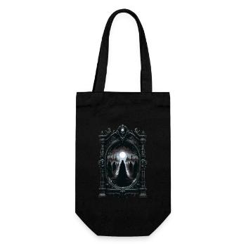 Paranormal Investigator Ghost Halloween Evp Haunte - Geschenkbeutel für Flaschen - Schwarz - Vorne