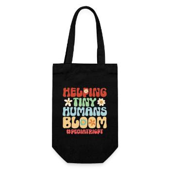 Physiotherapy Pediatric Physiotherapist - Gift Bag for Bottles - black - Front