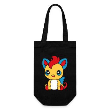 Baby Dragon - Gift Bag for Bottles - black - Front