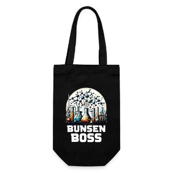 Organic Chemistry, Chemistry Students, Chemistry - Gift Bag for Bottles - black - Front