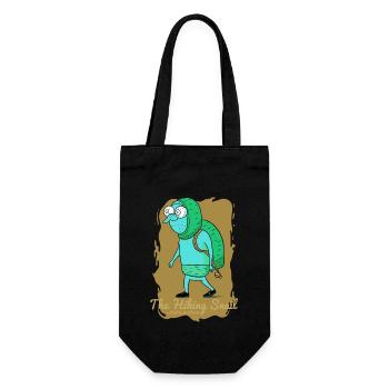 L’escargot errant - Sac à bouteille - noir - Devant