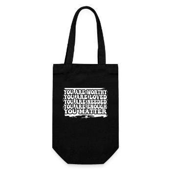 Dépression et conscience bipolaire : - Sac à bouteille - noir - Devant