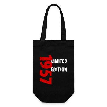 1957 édition limitée anniversaire cadeau femme mari - Sac à bouteille - noir - Devant