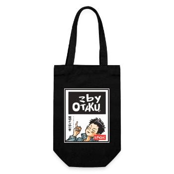 Macht keinen Sinn, by Otaku schlauer Junge - Geschenkbeutel für Flaschen - Schwarz - Vorne