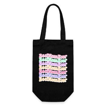 Mom Gift Mother's Day Birthday Mom - Gift Bag for Bottles - black - Front