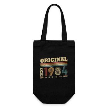 Original depuis 1984 Vintage cadeau d’anniversaire - Sac à bouteille - noir - Devant