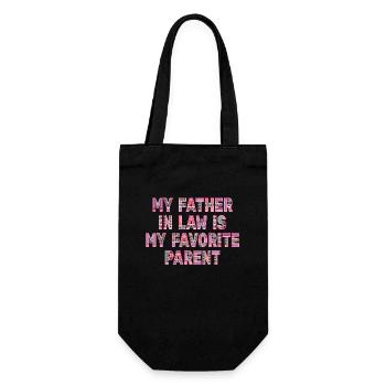Plaisir familial préféré du fils et du père - A - Sac à bouteille - noir - Devant