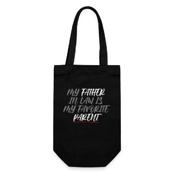 Plaisir familial préféré du fils et du père - A - Sac à bouteille - noir - Devant