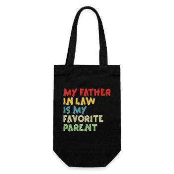Plaisir familial préféré du fils et du père - A - Sac à bouteille - noir - Devant