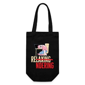 Video Editor Filmmaker Videographer - Gift Bag for Bottles - black - Front