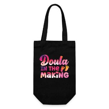 Doula Birth Worker Doula Dans Le - Sac à bouteille - noir - Devant