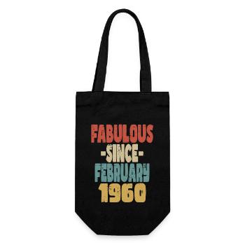 Fabuleux février 1960 - Sac à bouteille - noir - Devant