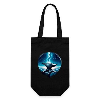 Blacksmith Metalworker Bladesmith Metal - Gift Bag for Bottles - black - Front