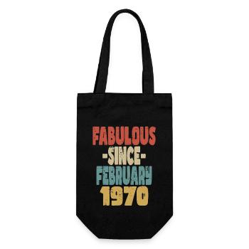 Fabuleux Février 1970 - Sac à bouteille - noir - Devant