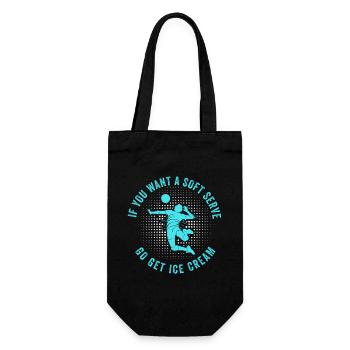 Si vous voulez une portion molle, procurez-vous de la crème glacée - Sac à bouteille - noir - Devant