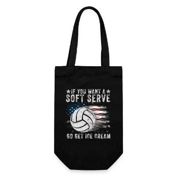 Si vous voulez une portion molle, procurez-vous de la crème glacée - Sac à bouteille - noir - Devant