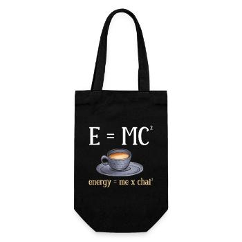 Chai Tea Masala Chai - Gift Bag for Bottles - black - Front