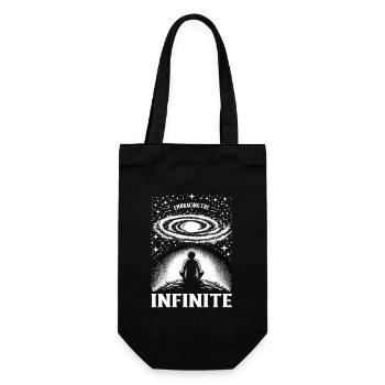Astrophotography Astronomy Space Camera - Gift Bag for Bottles - black - Front