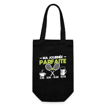 Ma Journée Parfaite Tennis - Sac à bouteille - noir - Devant