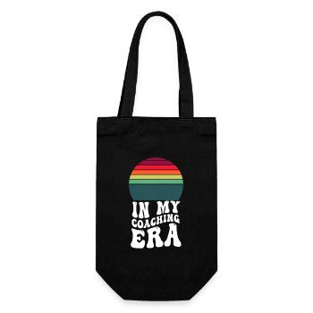 Proud Coach Apparel - Bester Trainer, Team - Geschenkbeutel für Flaschen - Schwarz - Vorne