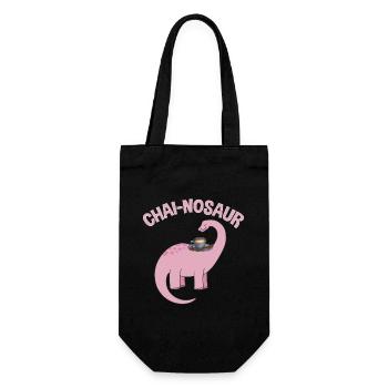 Chai Tea Masala Chai - Gift Bag for Bottles - black - Front