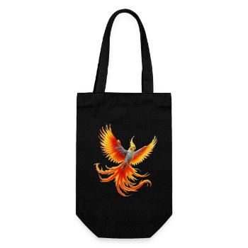 Cockatiel (15) - Gift Bag for Bottles - black - Front