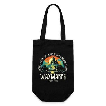 Waymaker Promise Keeper Faiseur de miracles - Sac à bouteille - noir - Devant