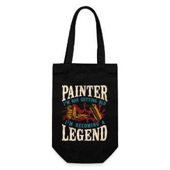 House Painter Decorator Painter - Geschenkbeutel für Flaschen - Schwarz - Vorne