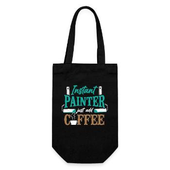House Painter Decorator Coffee - Gift Bag for Bottles - black - Front