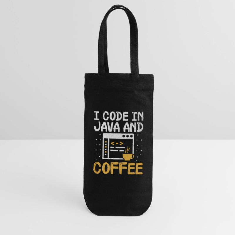 Coffee Coding Programmer Coder Developer Nerd Coff Gift Bag for Bottles