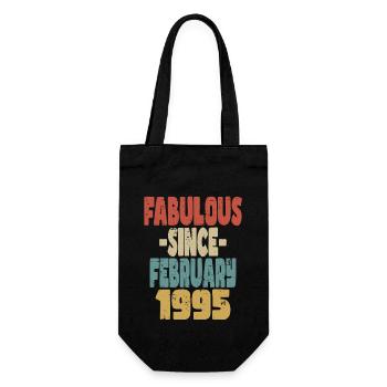 Fabuleux Février 1995 - Sac à bouteille - noir - Devant