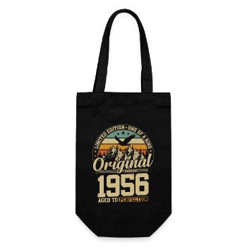 Millésime Millésime 1956 - 68 ans Original - Sac à bouteille - noir - Devant