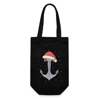 Ancre Noël Marin Navigation Professions Ahoy - Sac à bouteille - noir - Devant