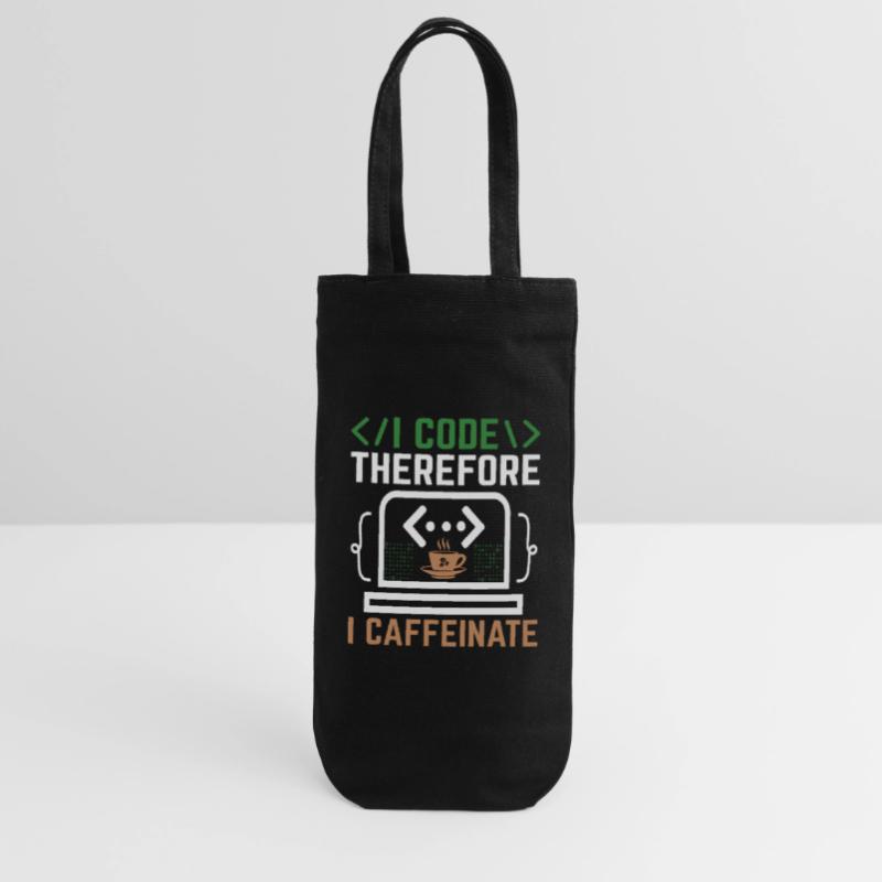 Coffee Coding Programmer Coder Developer Nerd Coff Gift Bag for Bottles